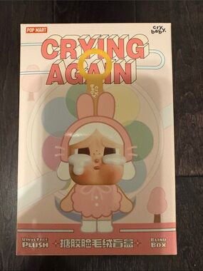 Pop Mart x CRYBABY: Crying Again Series Plush Keychain Shes Alice